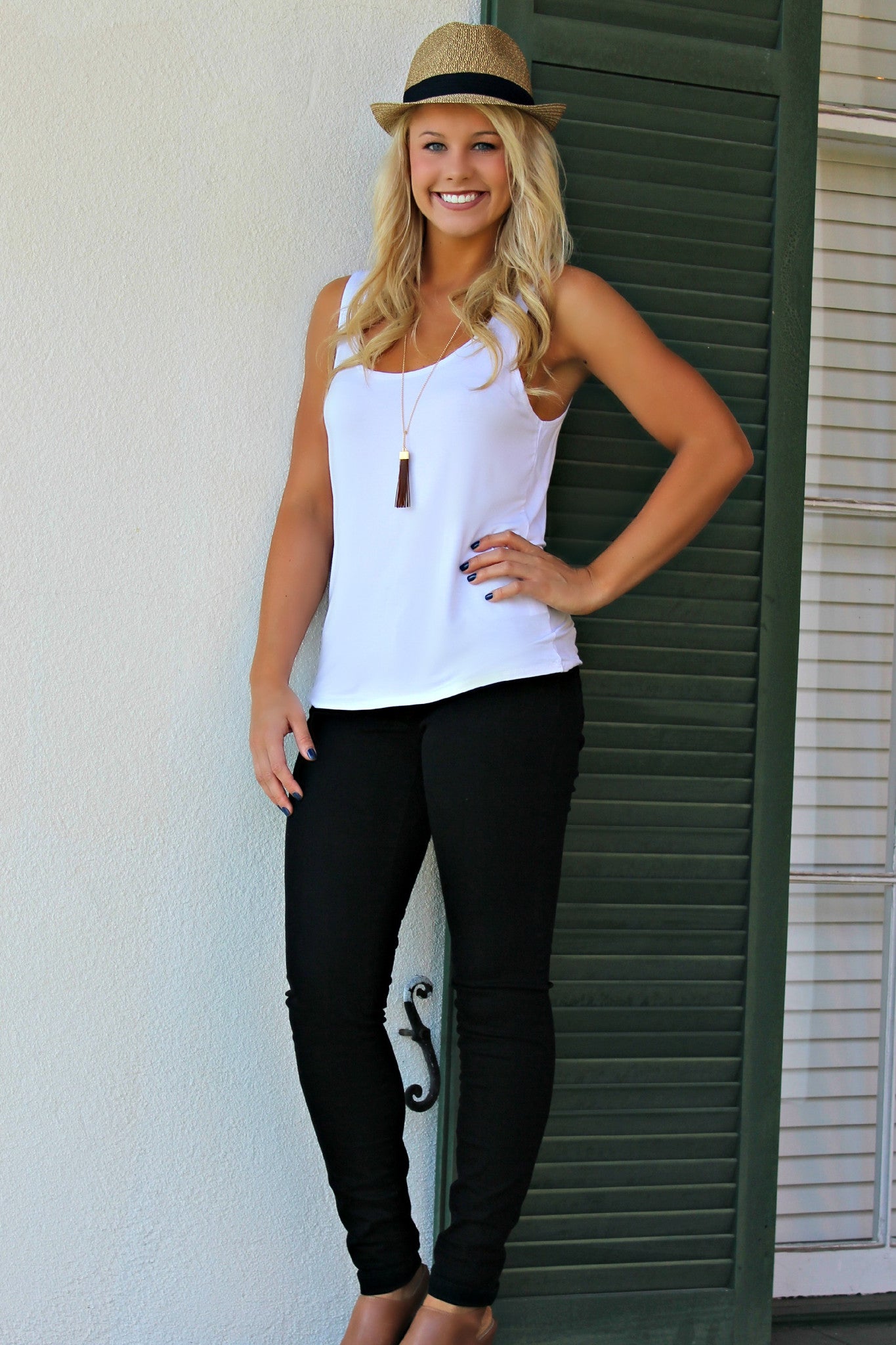 Piko: Tank Top, White