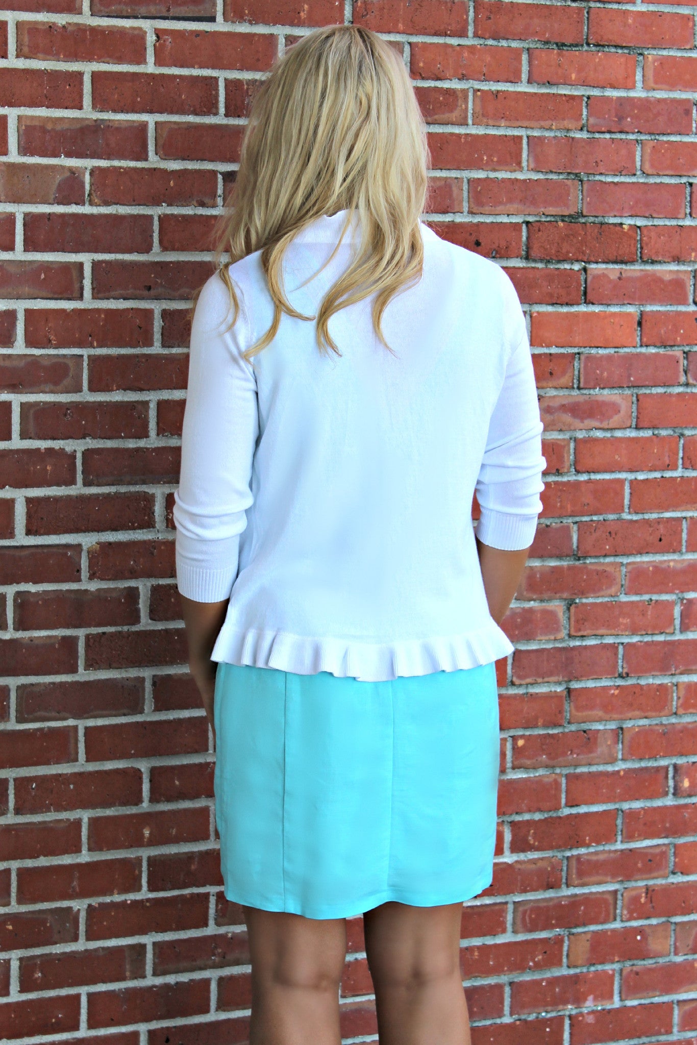 Jade: Kandy Cardigan, White