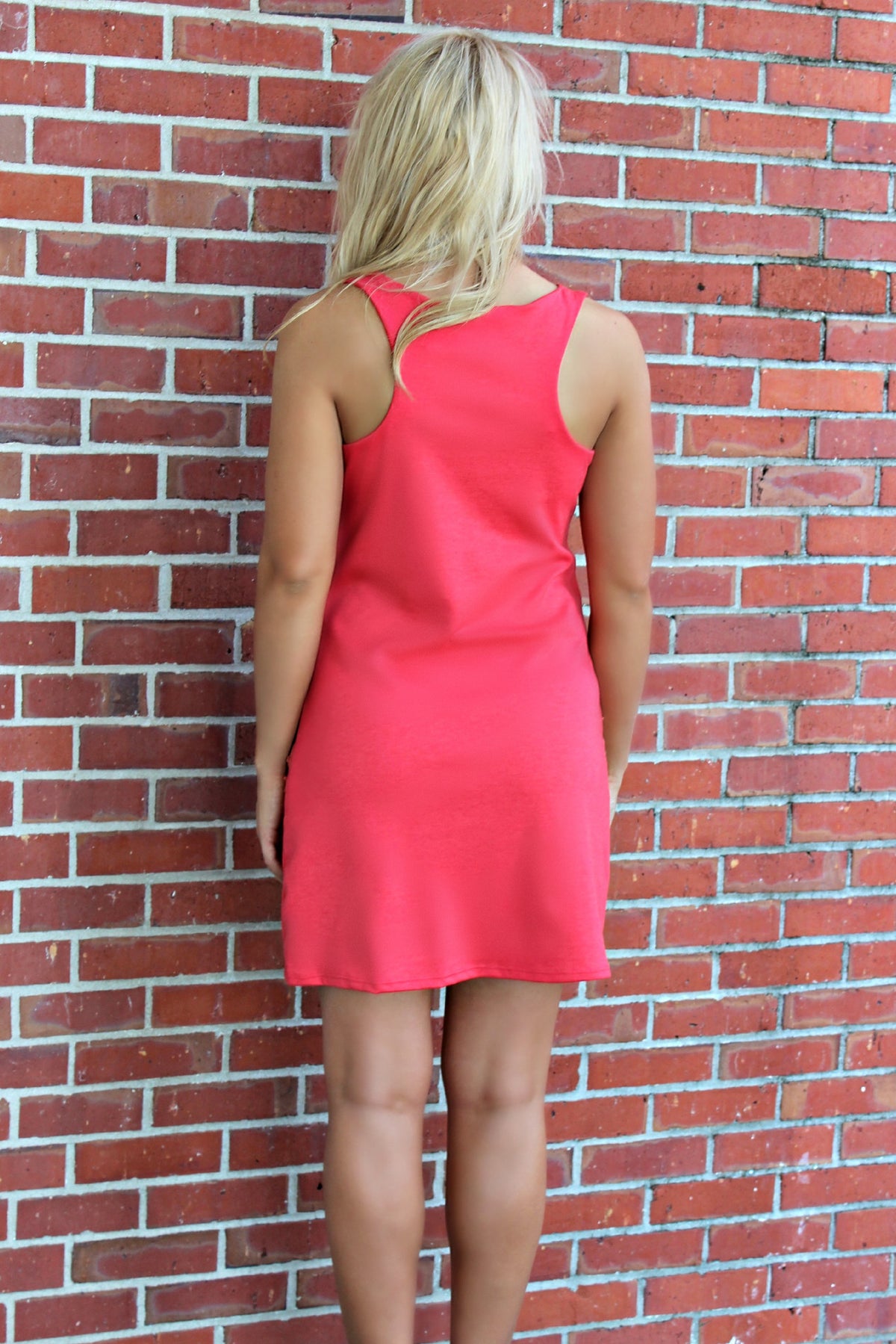 Judith March: Monique Dress, Coral