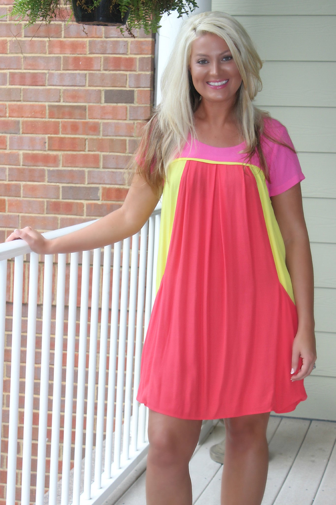 Uncle Frank: Karmen Dress, Neon