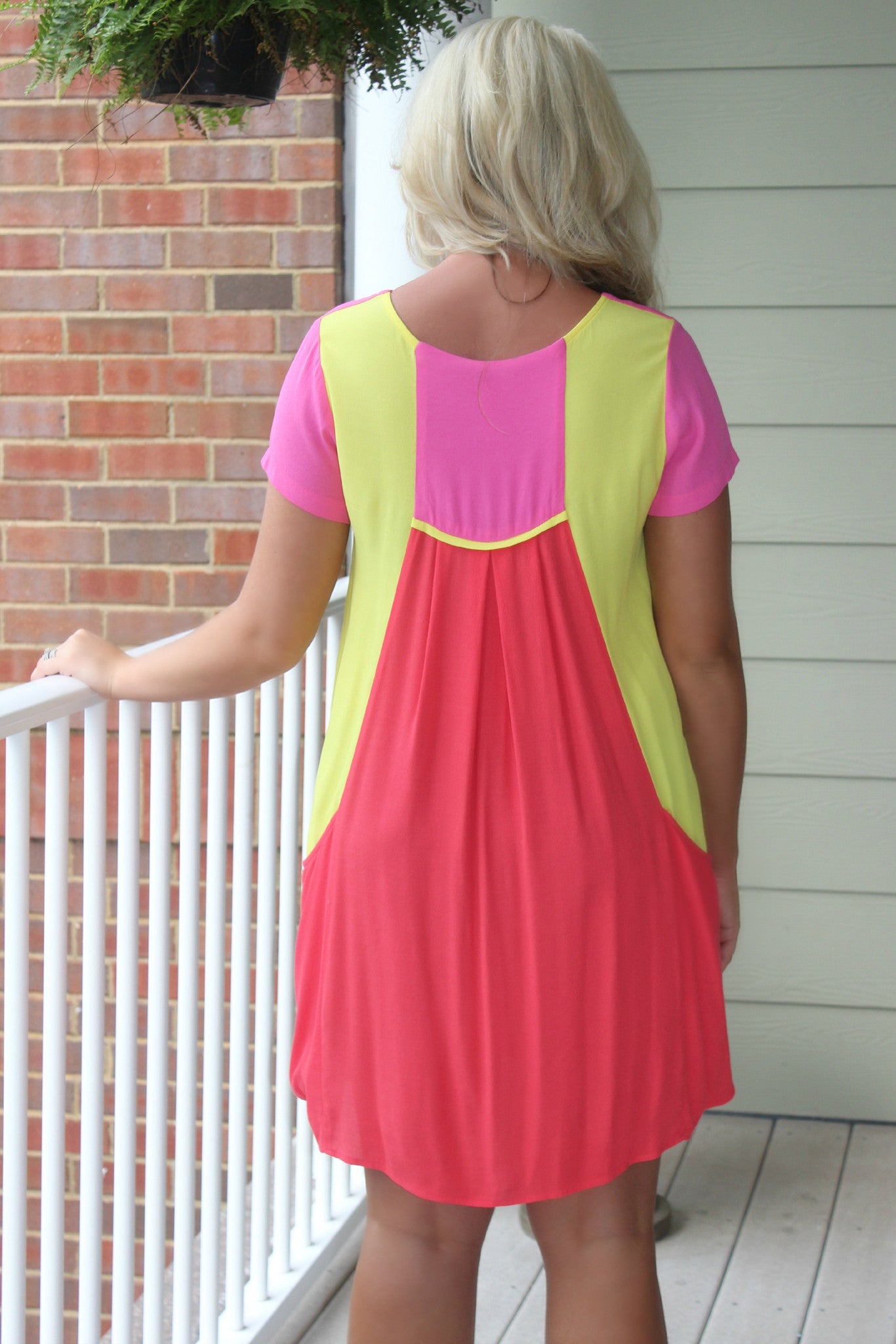 Uncle Frank: Karmen Dress, Neon