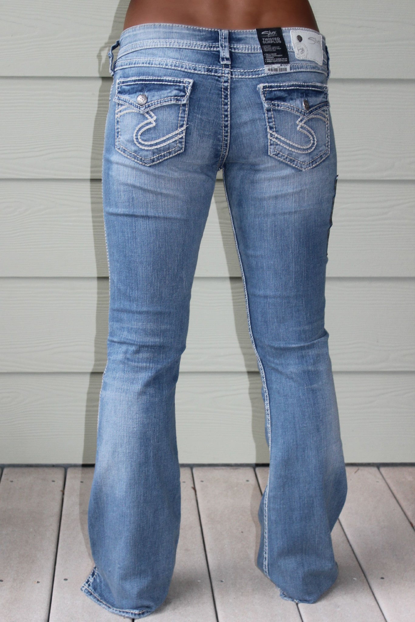 Silver Jeans: Twisted Surplus, Denim - Elise