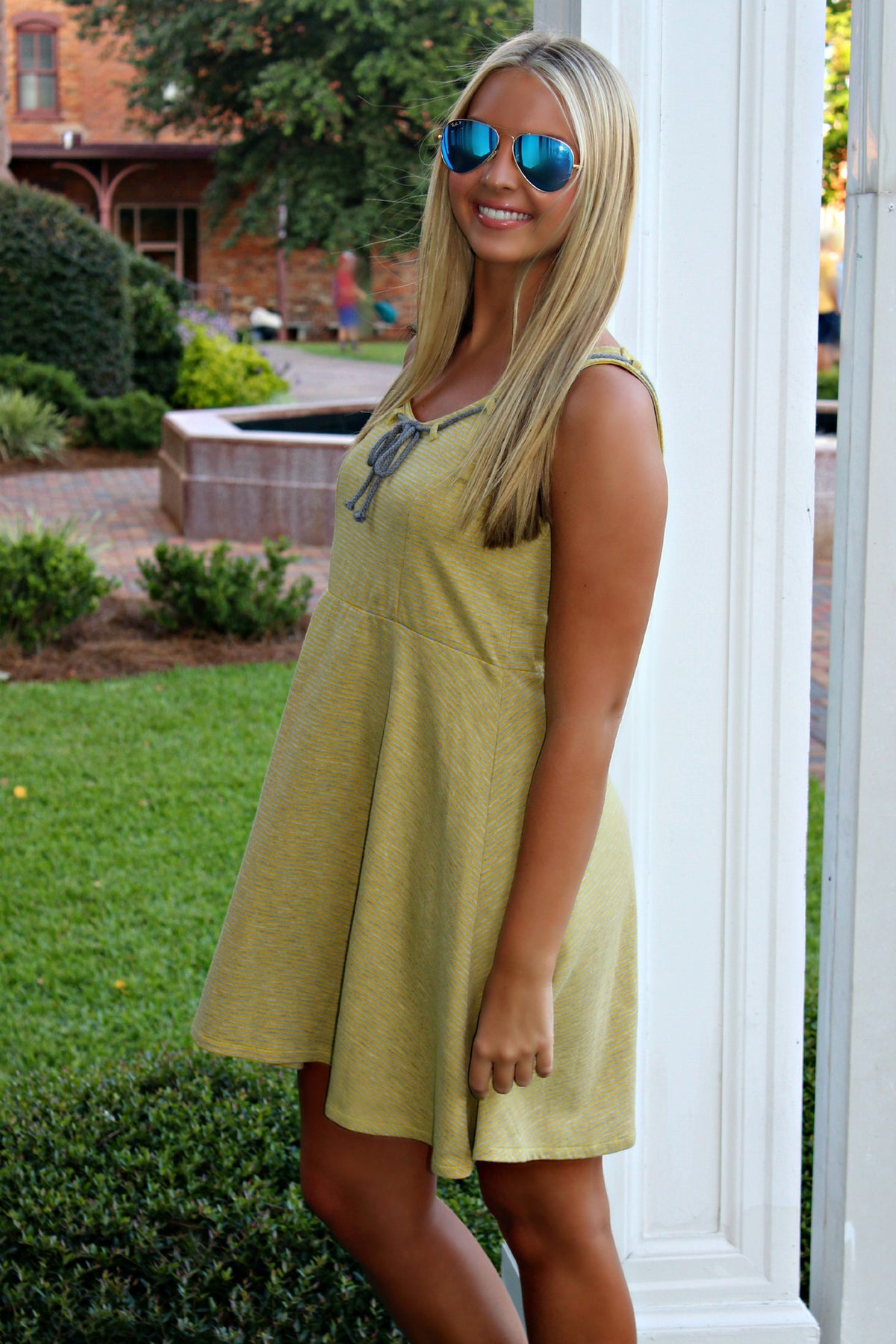 Rhiannon Dress, Yellow