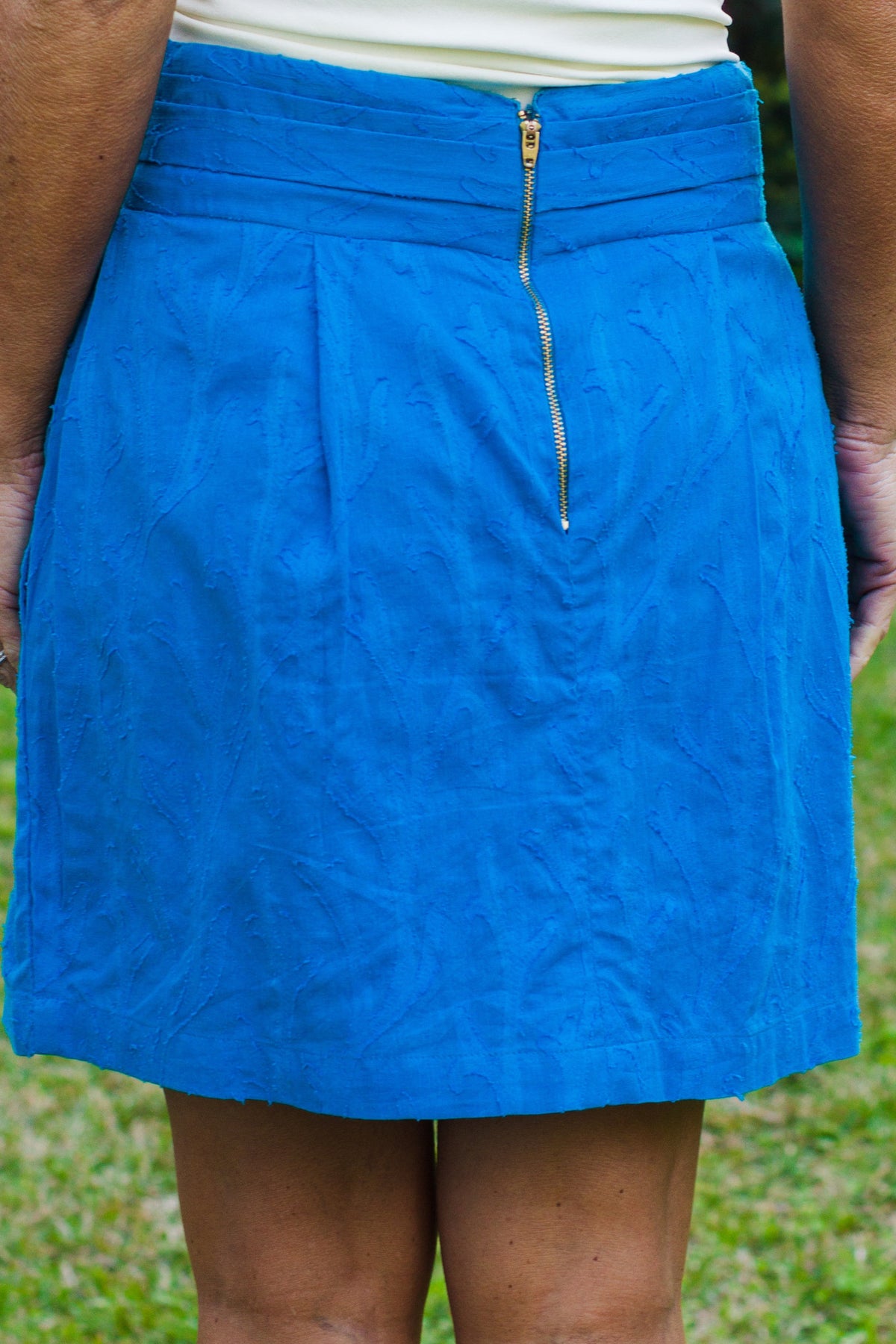 Southern Frock: Kinsley Skirt, Blue