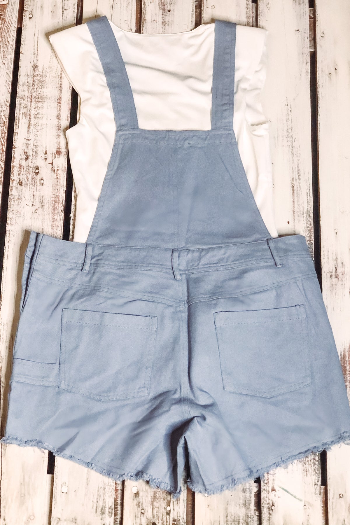 Kirsten Overalls, Blue