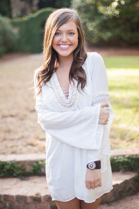 Judith March: Carolina Cover-Up, White