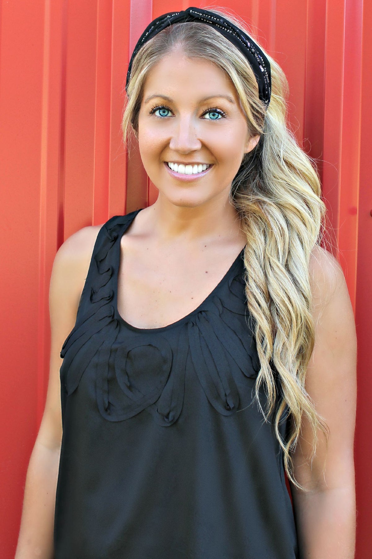 Pink Pewter: Kendra Headband, Black
