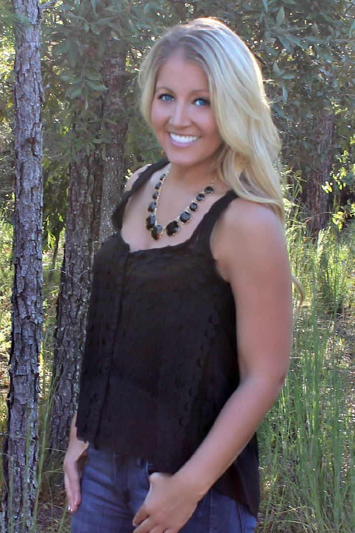 Gretchen Tank, Black