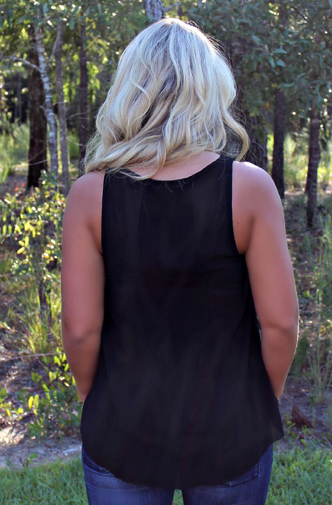 Gretchen Tank, Black