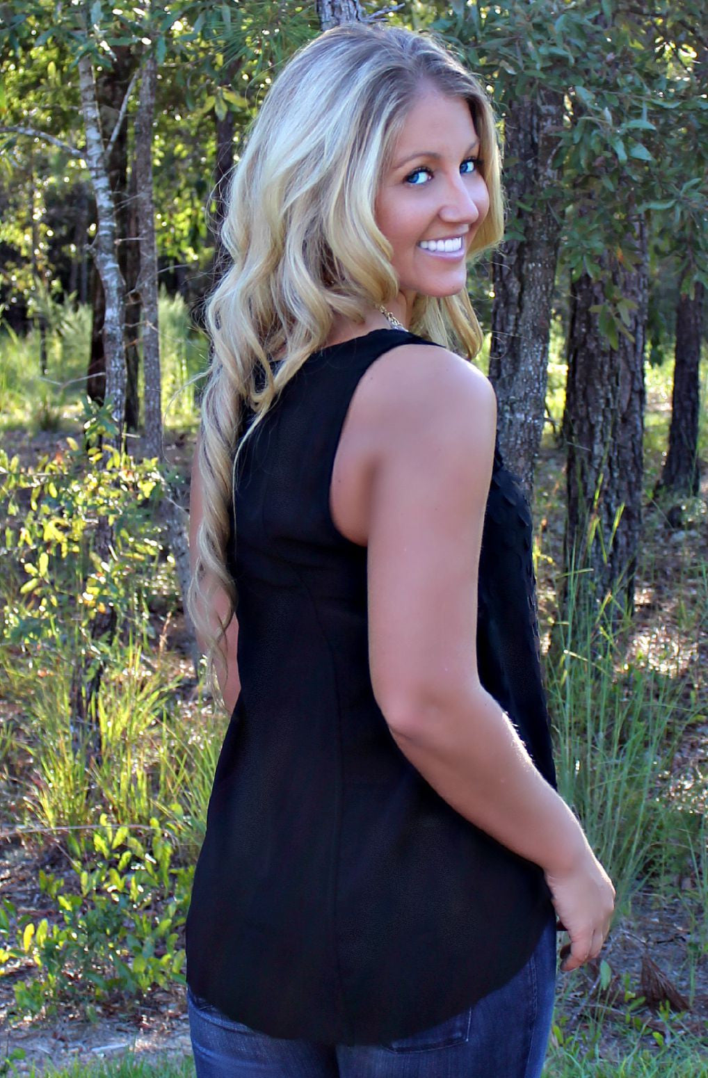 Gretchen Tank, Black