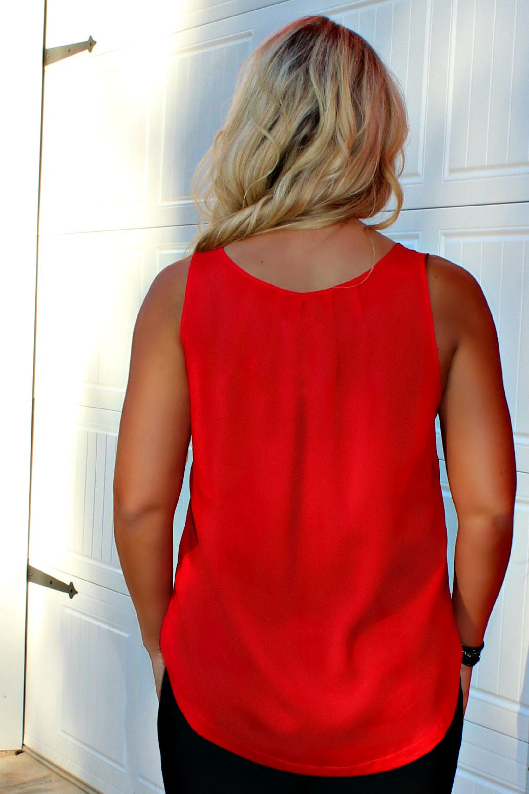 Kensie: Kelsey Tank, Red