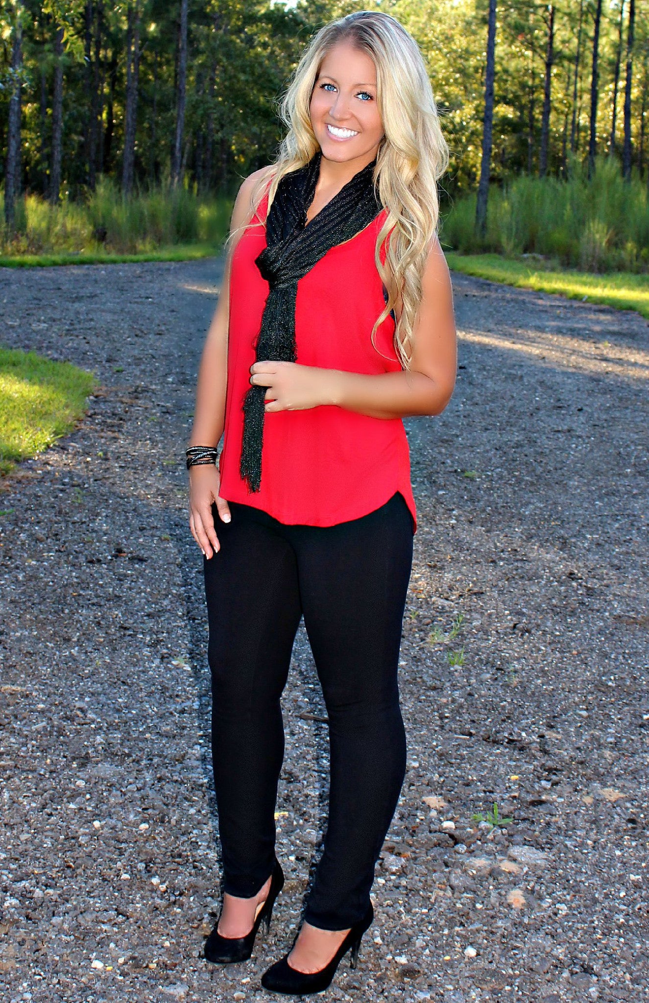 Tilly Scarf, Black