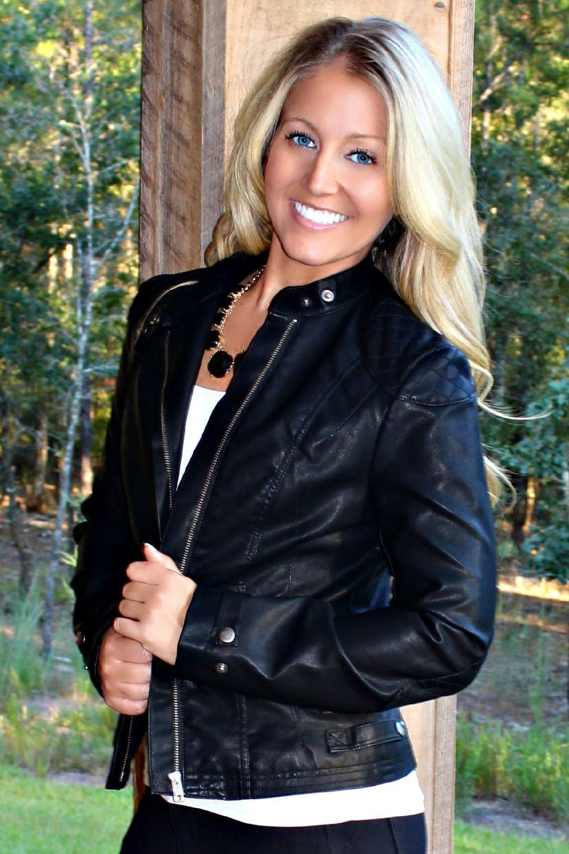 French Connection: Galaxy Jacket, Black