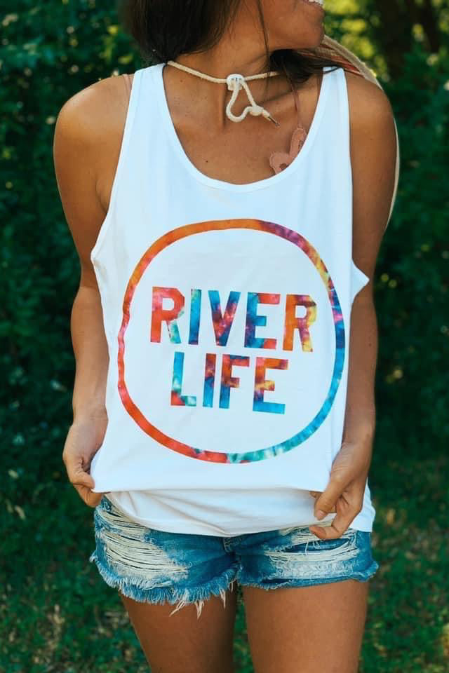 River Life Tank, White