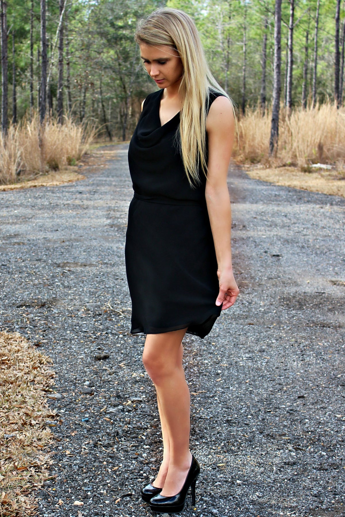 Mallie Dress, Black