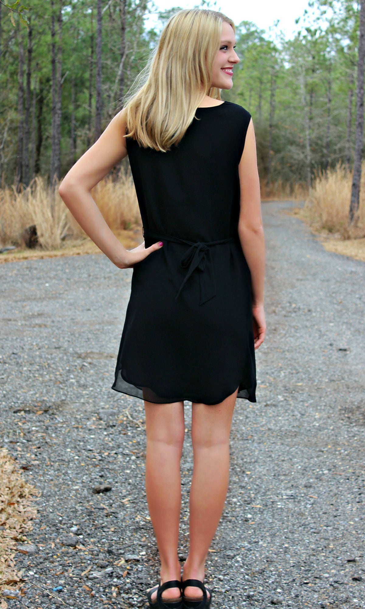 Mallie Dress, Black