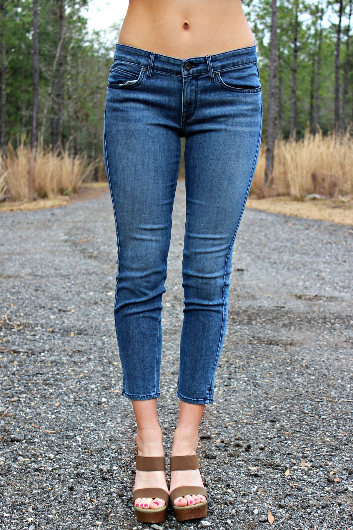 Rich &amp; Skinny: Coronado Crop, Denim