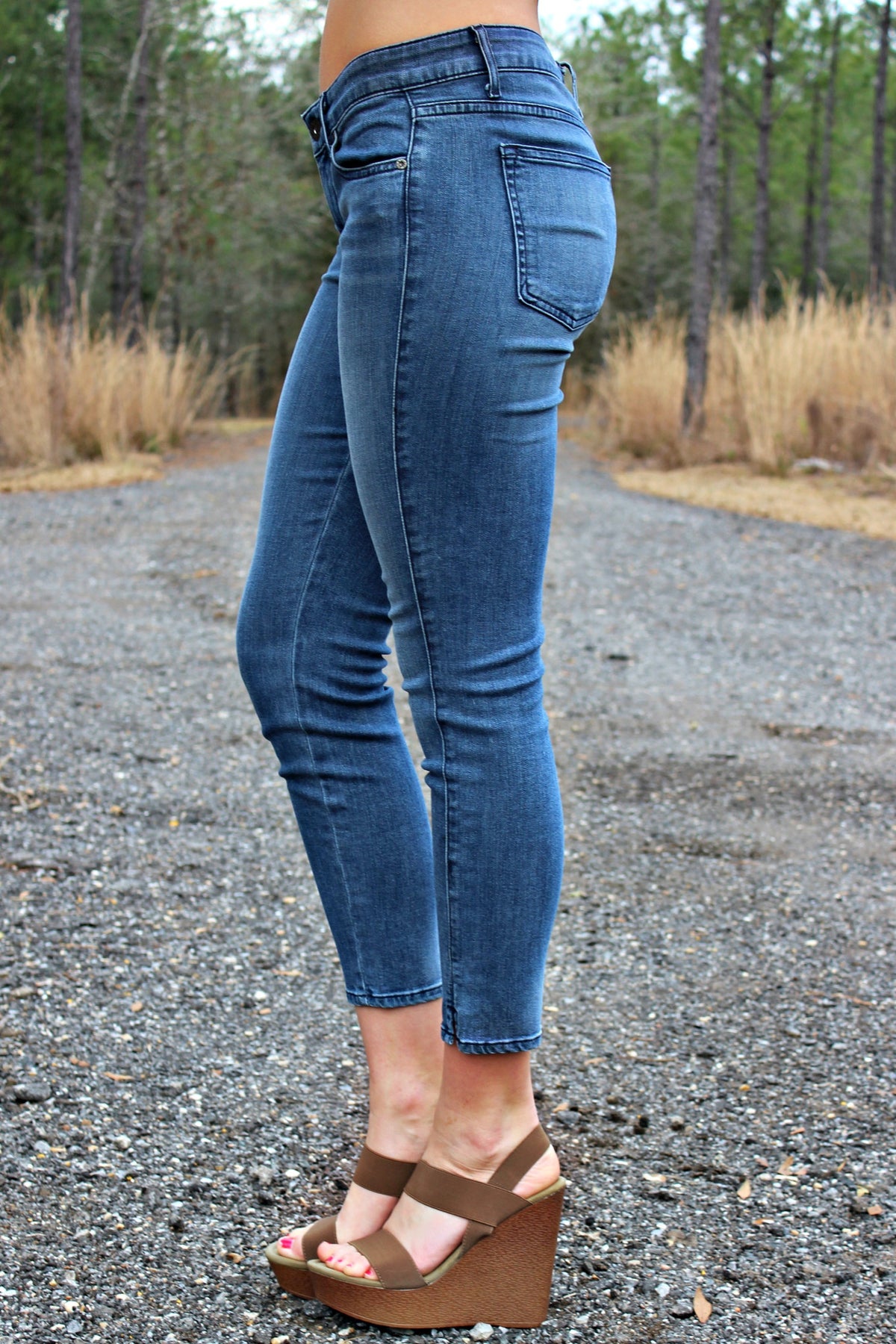 Rich &amp; Skinny: Coronado Crop, Denim