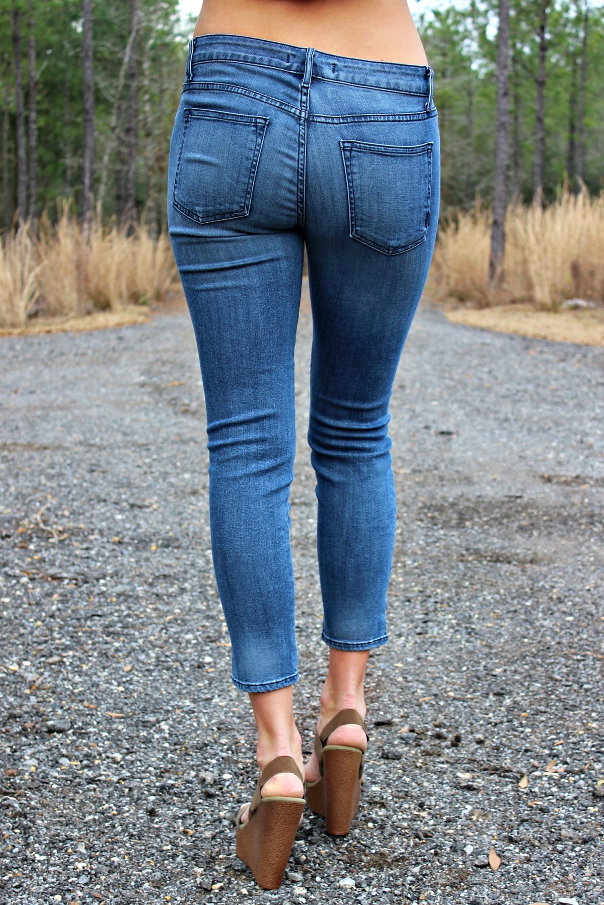 Rich &amp; Skinny: Coronado Crop, Denim