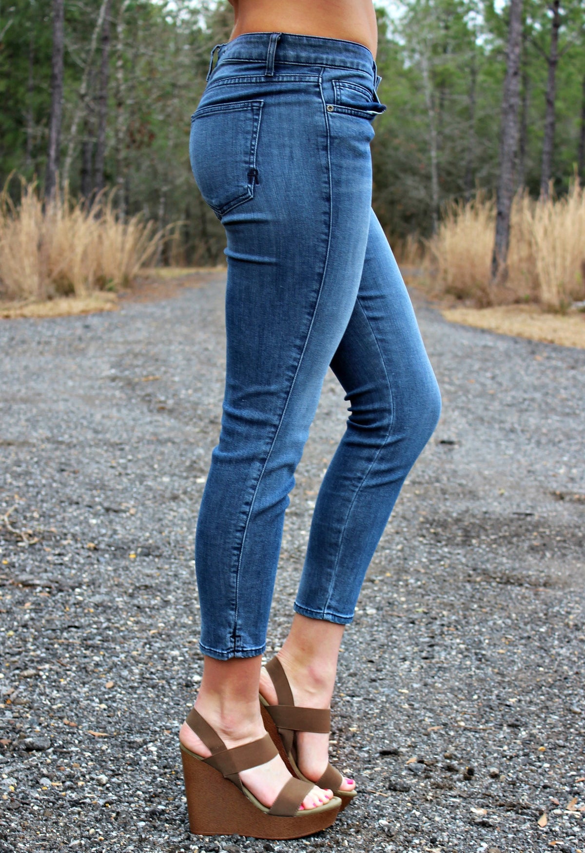 Rich &amp; Skinny: Coronado Crop, Denim