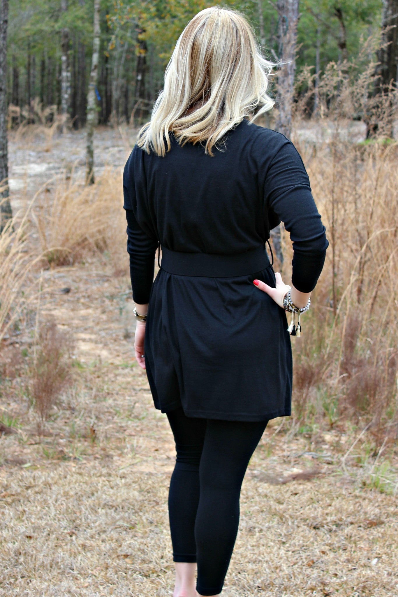 Brittney Tunic, Black