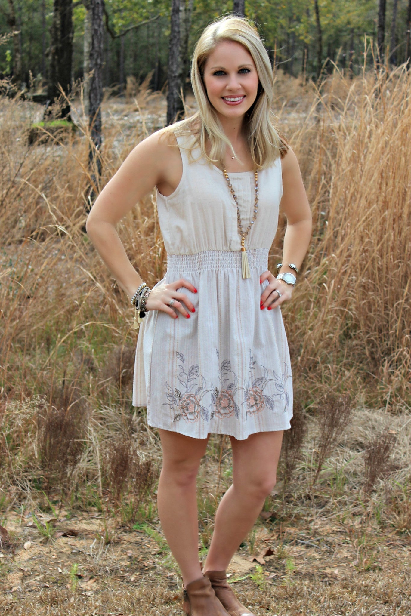 Cassie Dress, Ivory