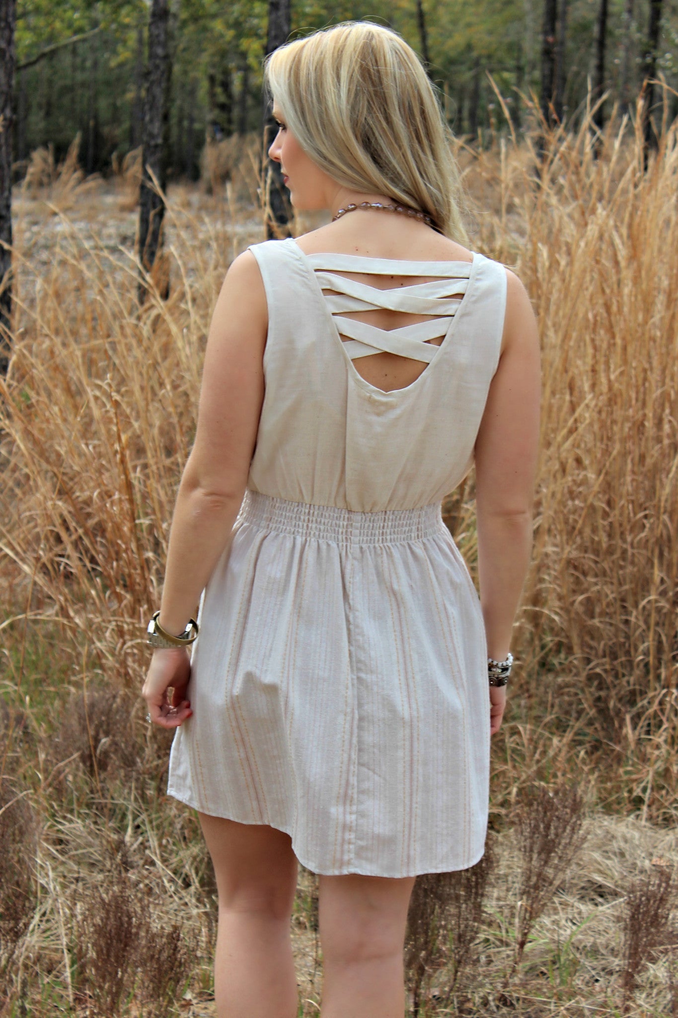 Cassie Dress, Ivory