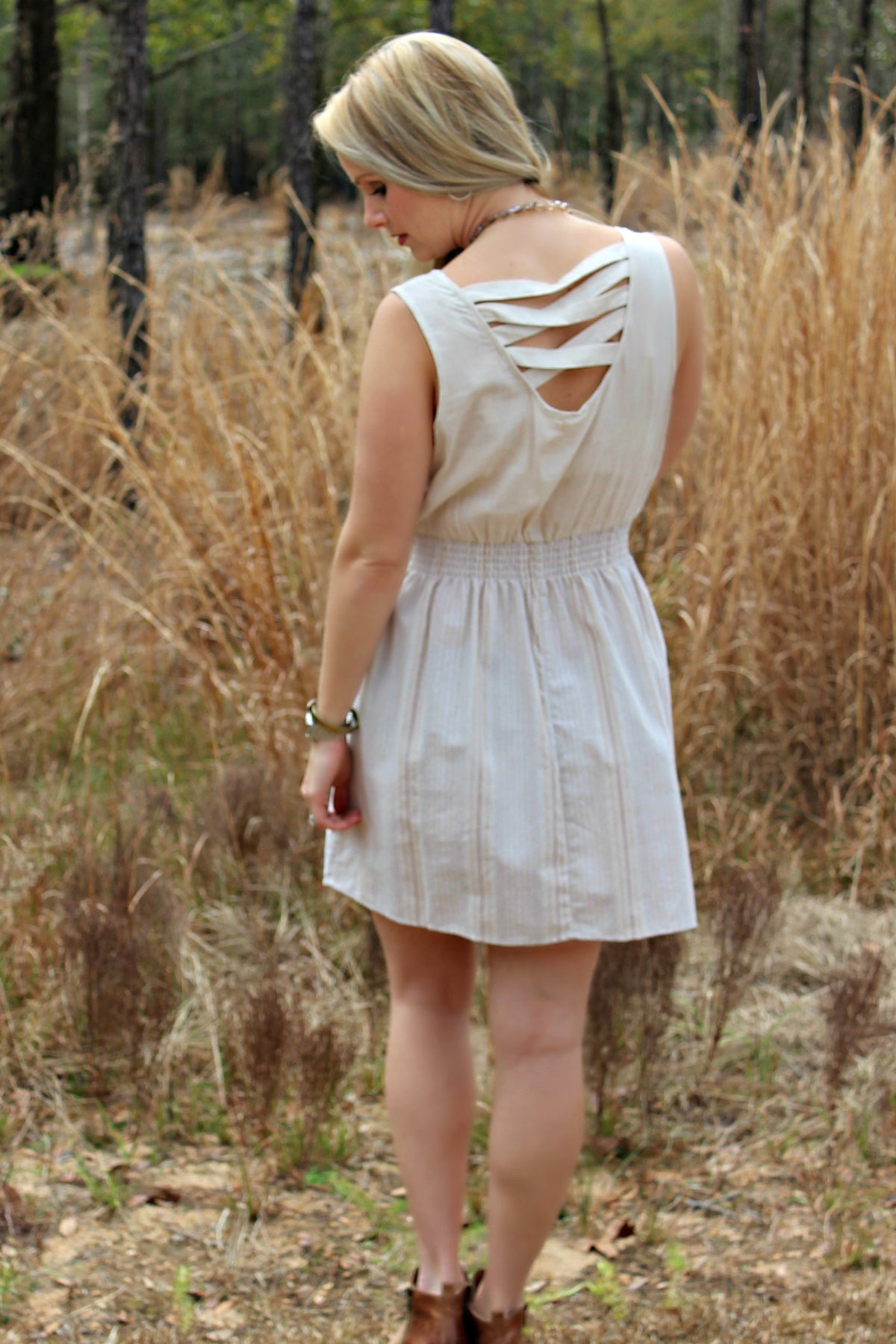 Cassie Dress, Ivory