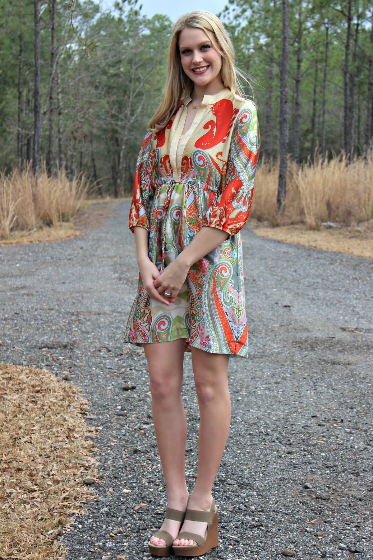 Uncle Frank: Cynthia Dress, Multi