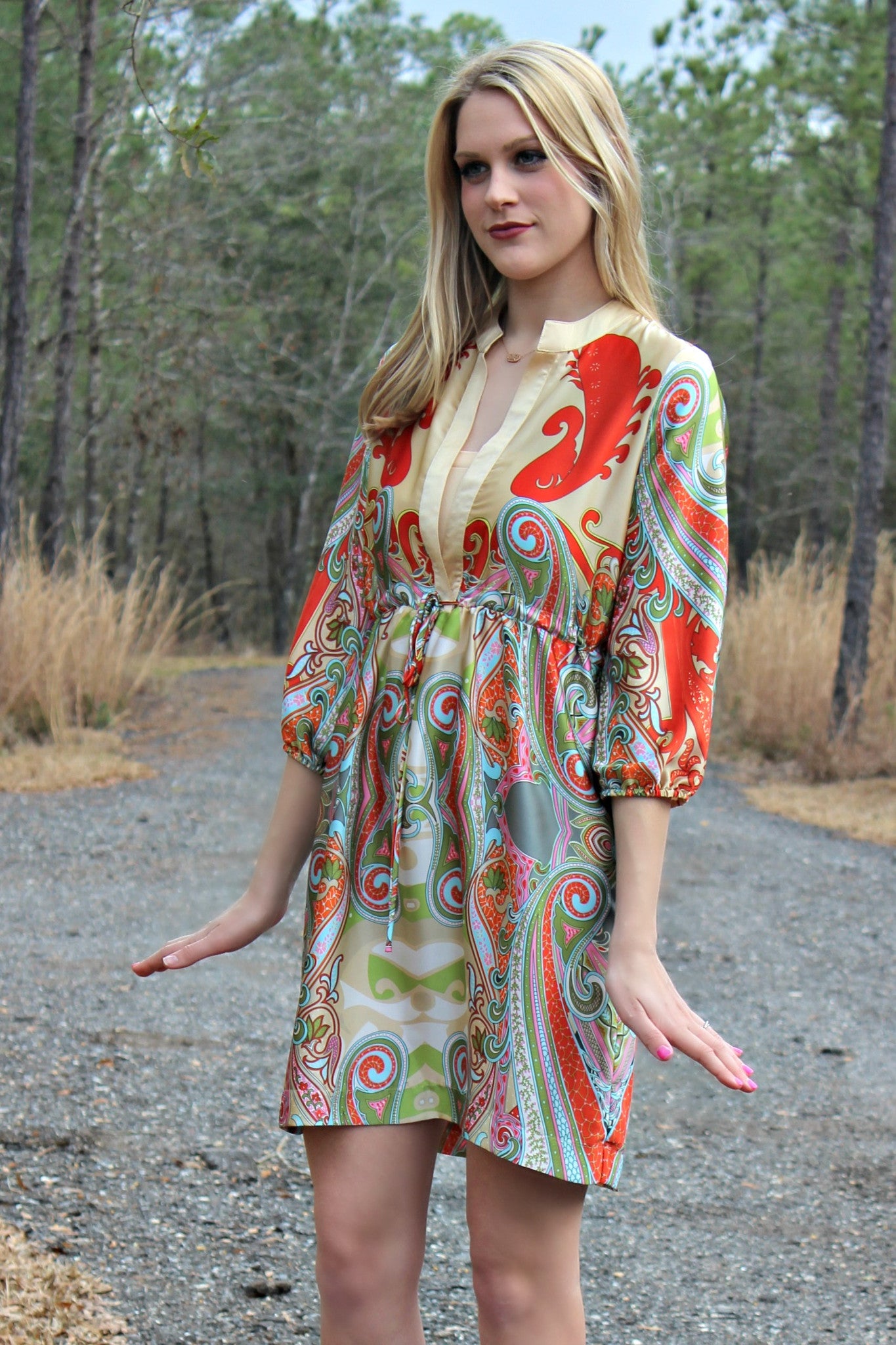 Uncle Frank: Cynthia Dress, Multi