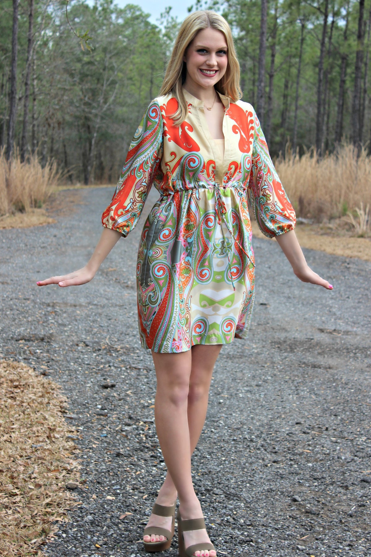 Uncle Frank: Cynthia Dress, Multi