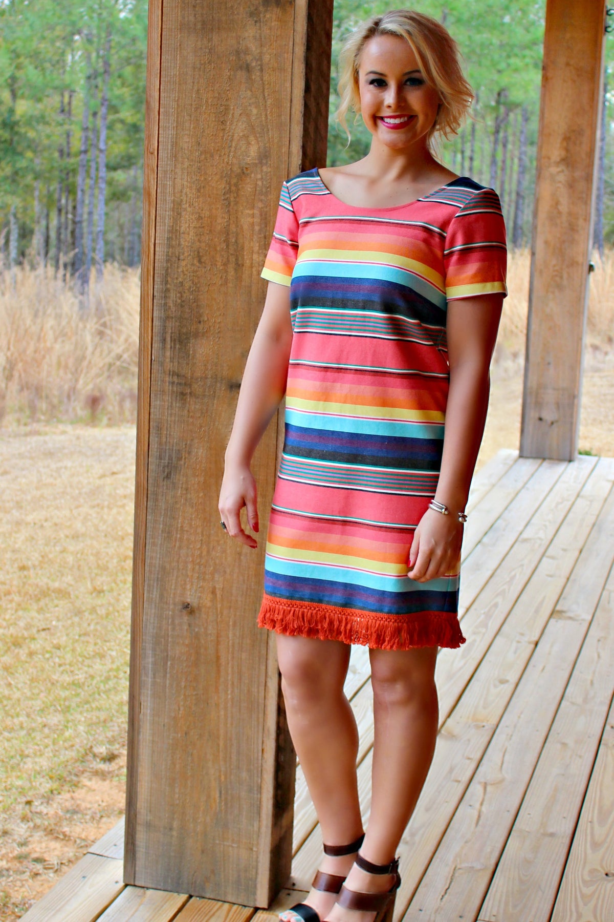 Uncle Frank: Carley Dress, Multi