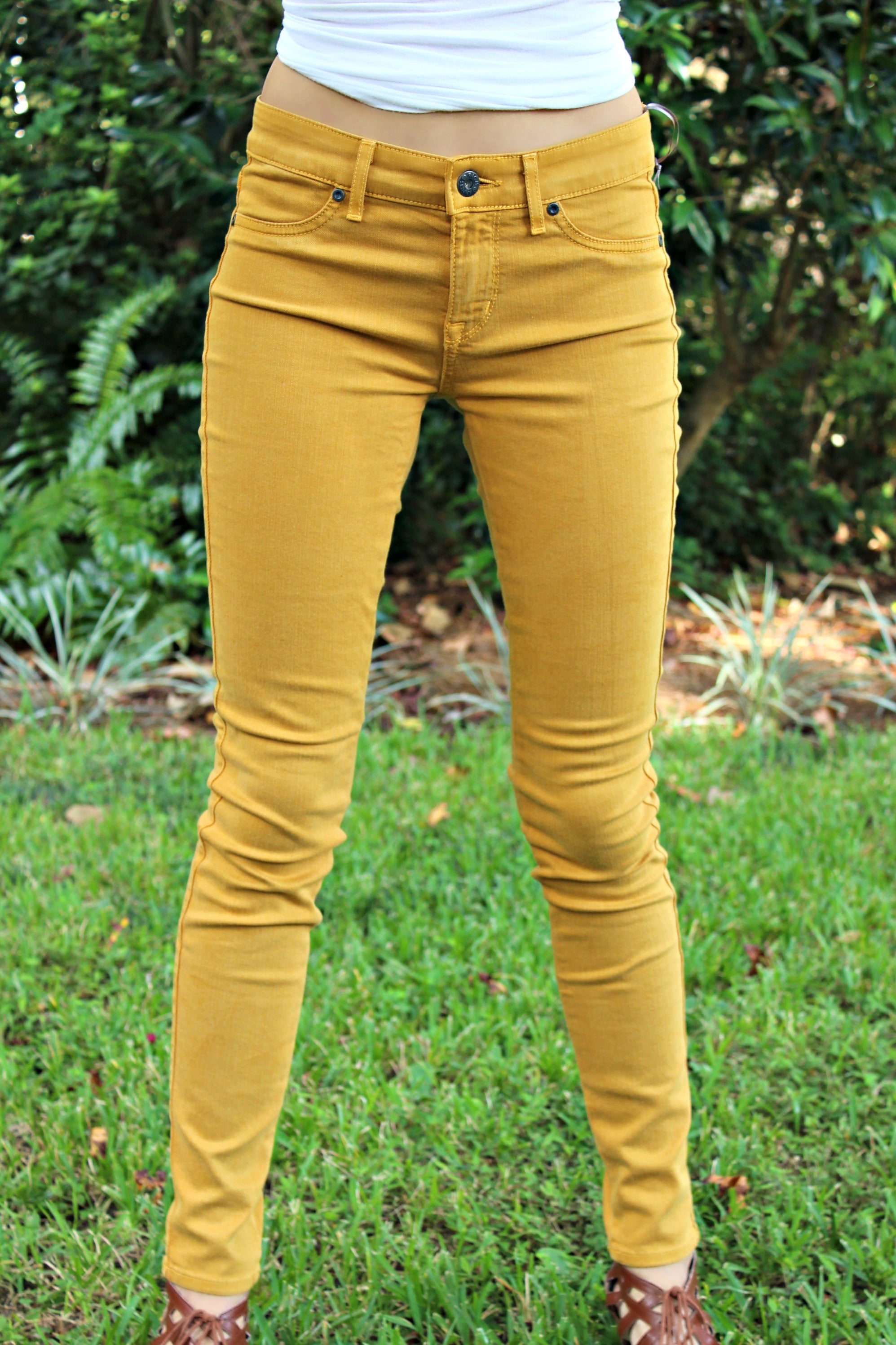Rich & Skinny: Legacy Jeans, Gold