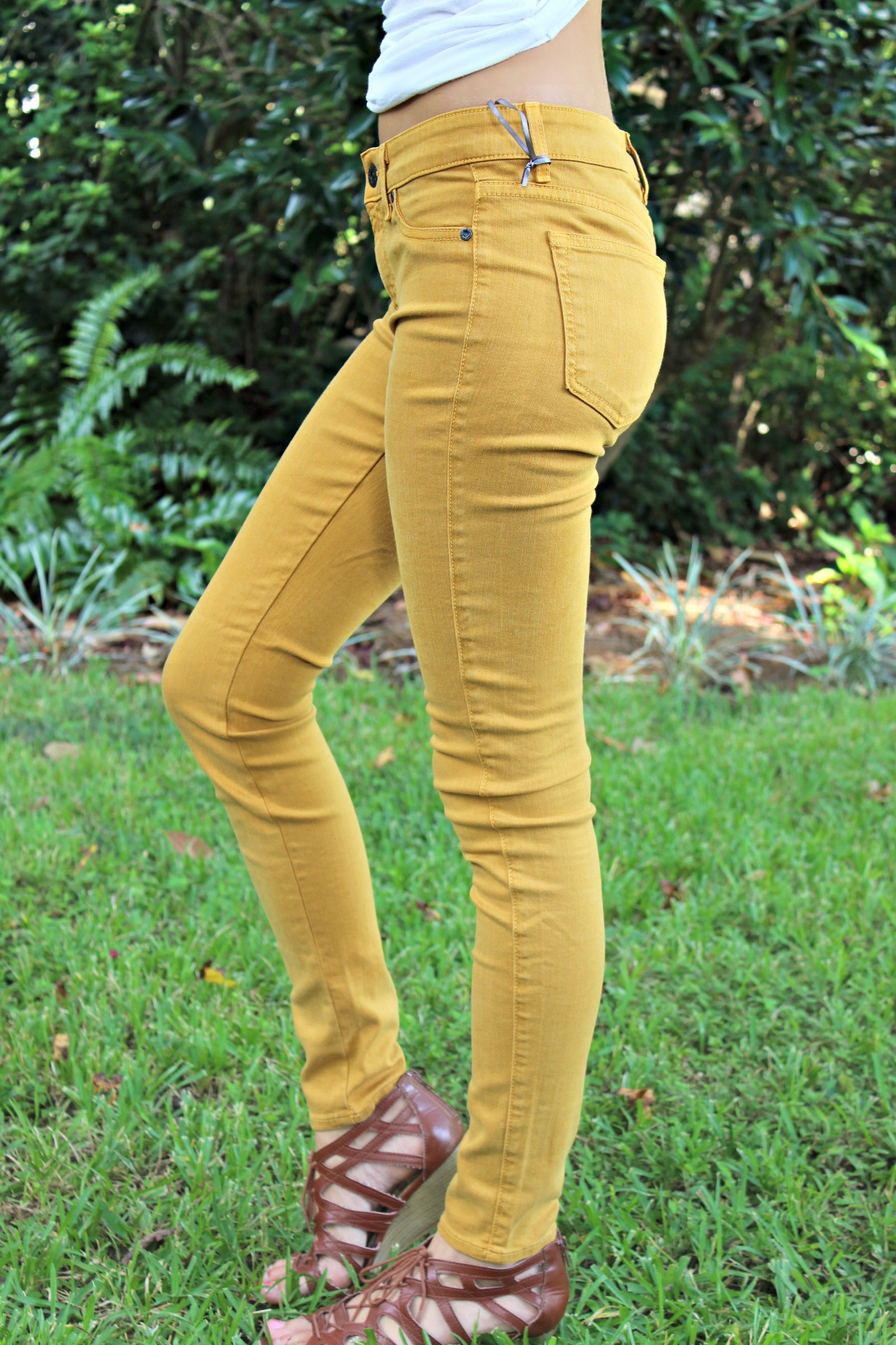 Rich & Skinny: Legacy Jeans, Gold