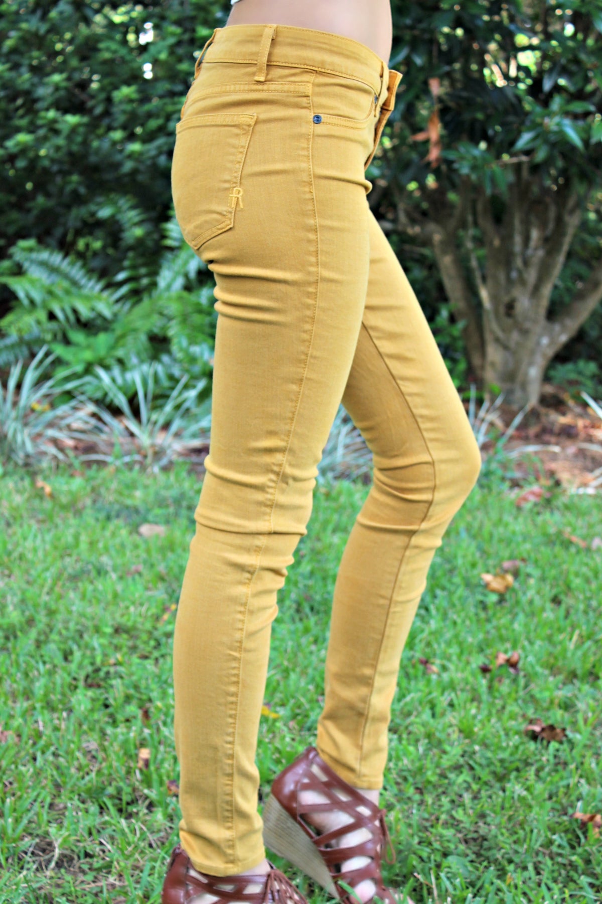 Rich &amp; Skinny: Legacy Jeans, Gold