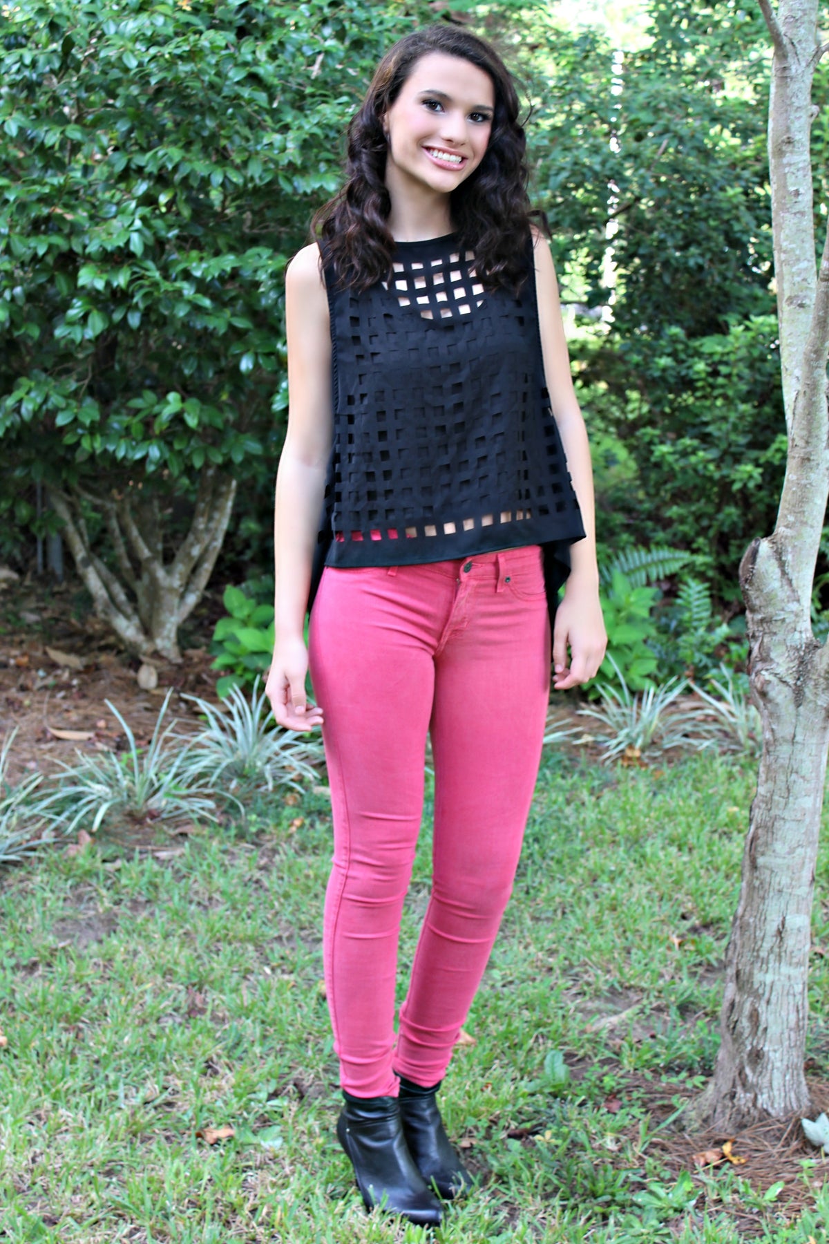 Chase Top, Black