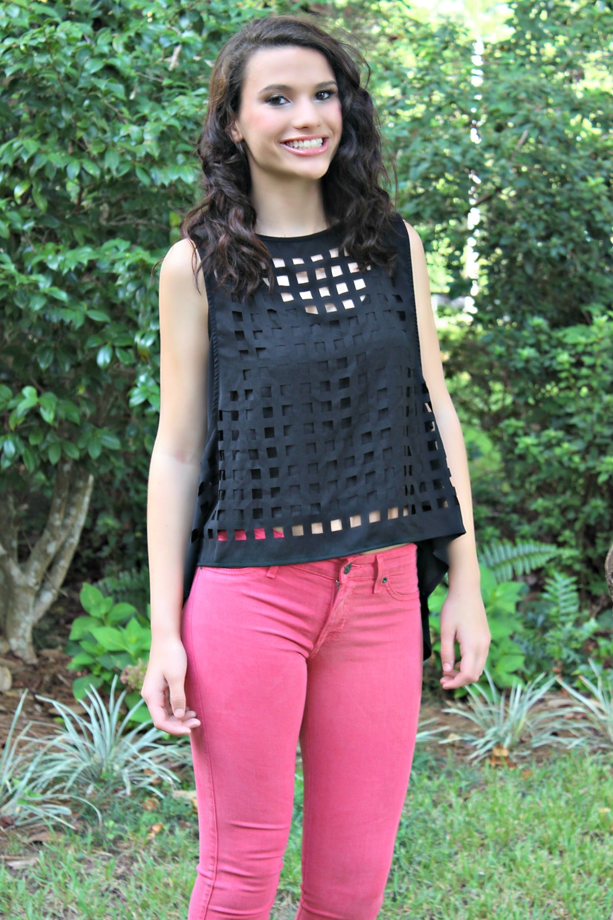 Chase Top, Black