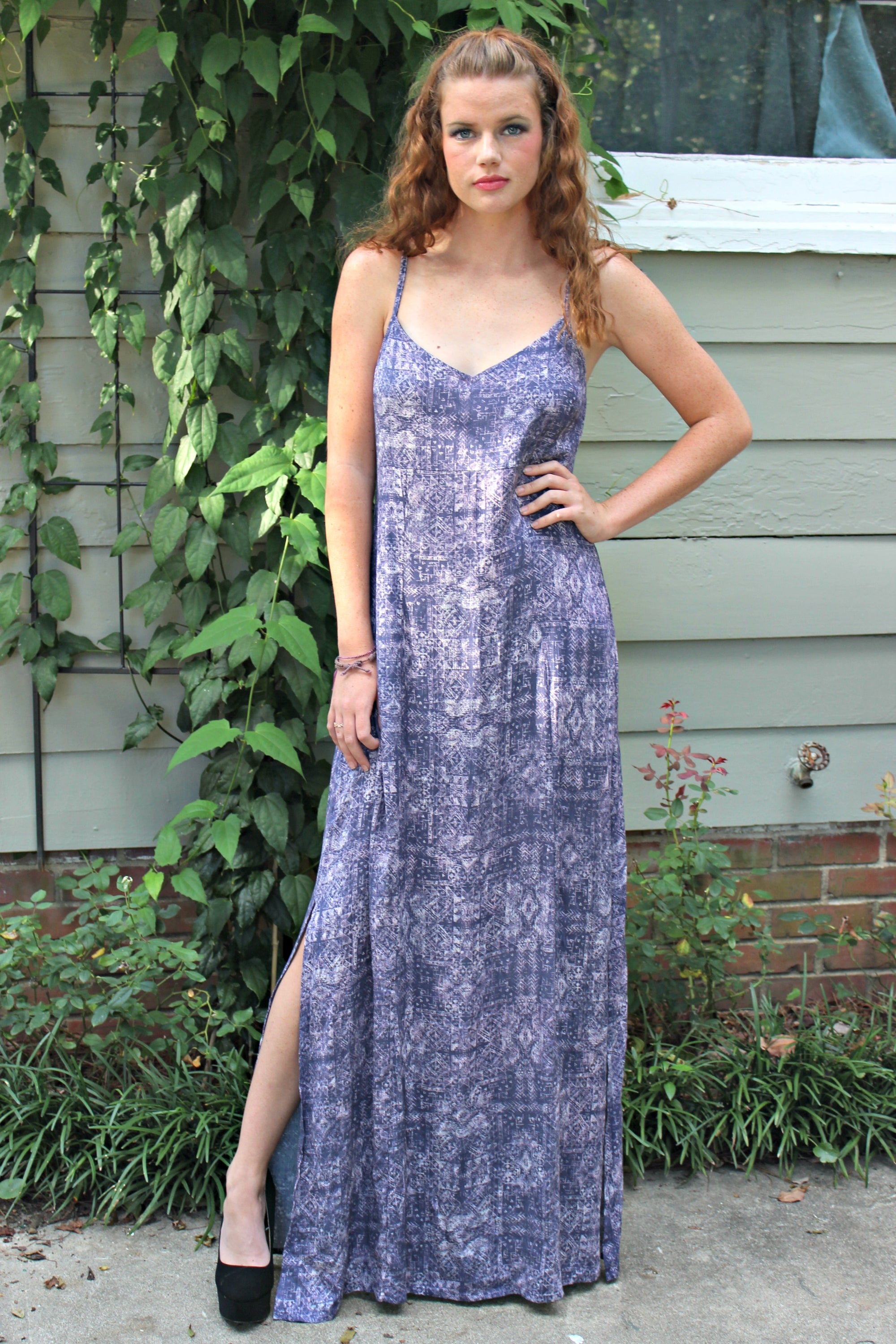 Quinn Maxi Dress, Purple