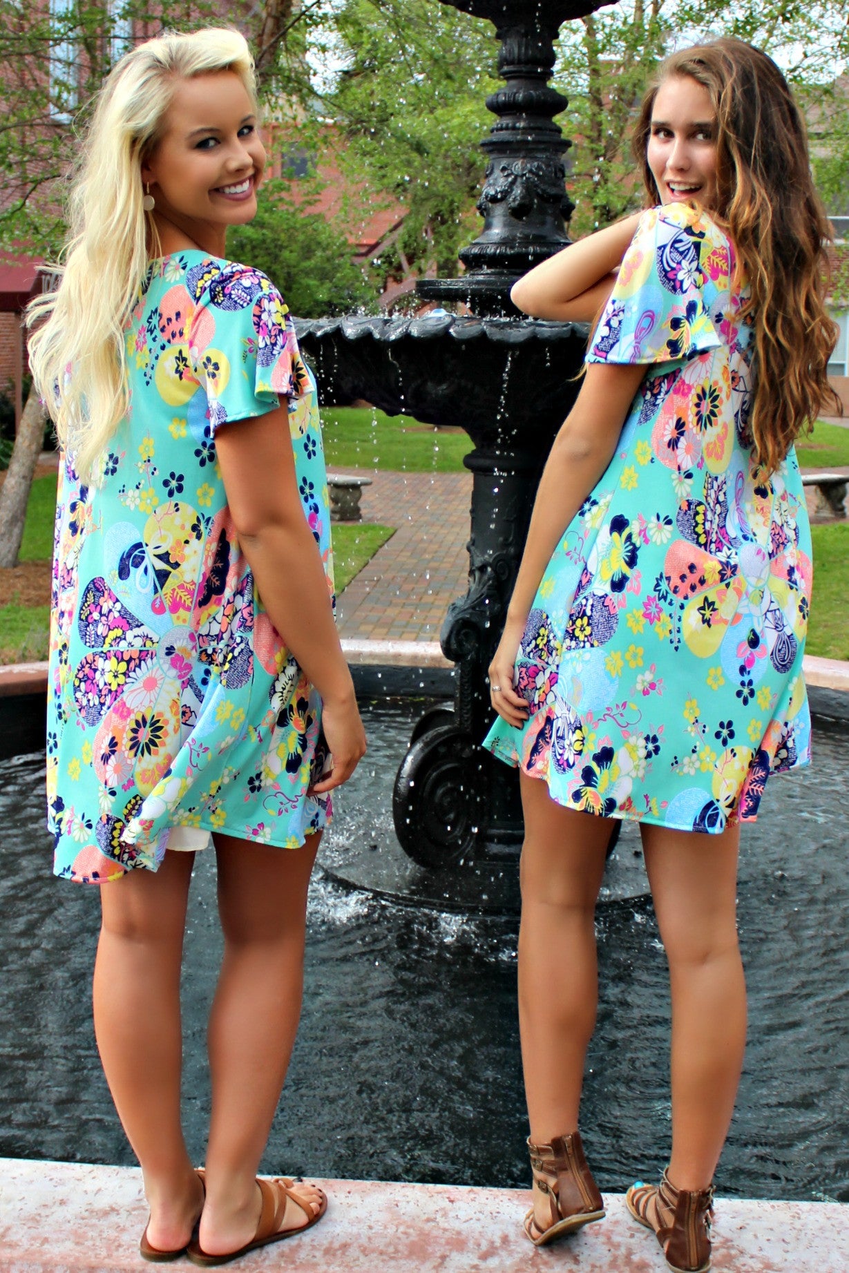 Judith March: Japanese Floral Dress, Multi