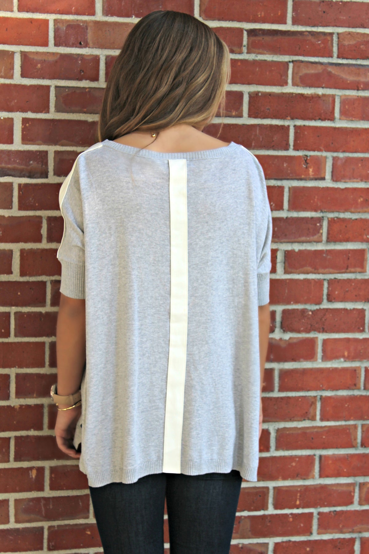 525 America: Harper Sweater, Gray