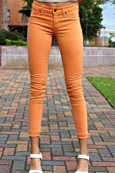 Rich and Skinny: Legacy Jeans, Orange