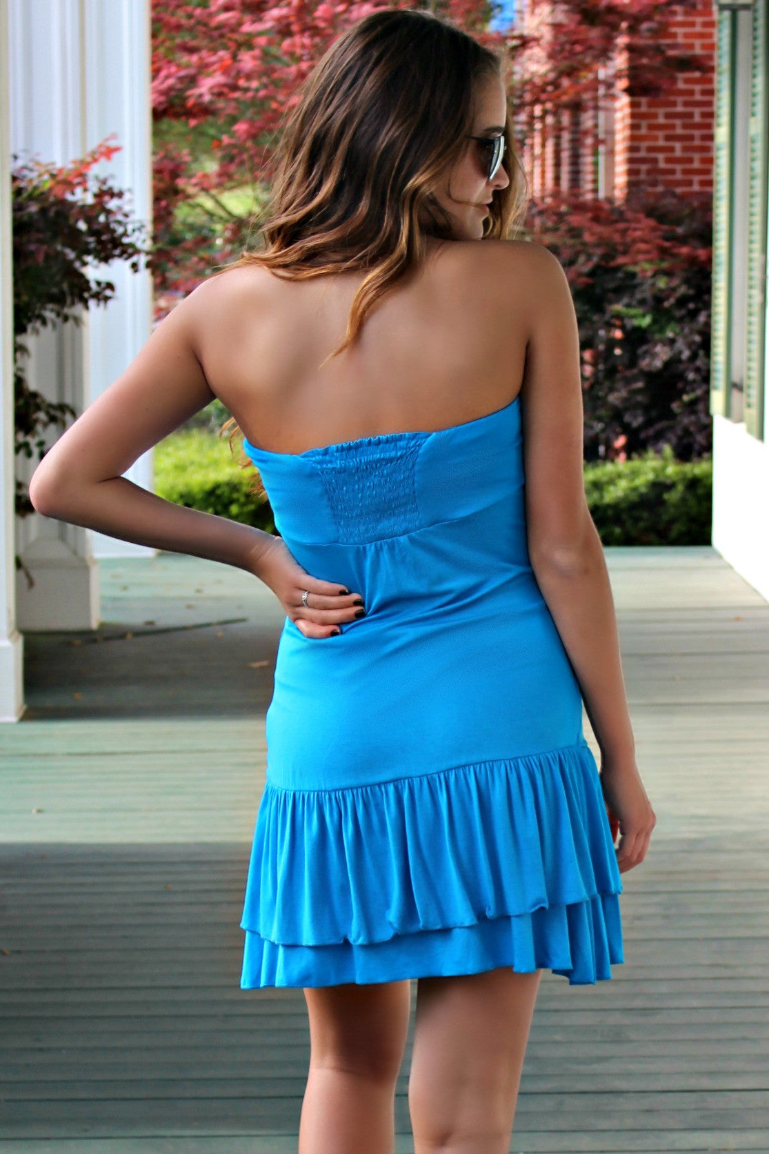 Colleen Dress, Blue