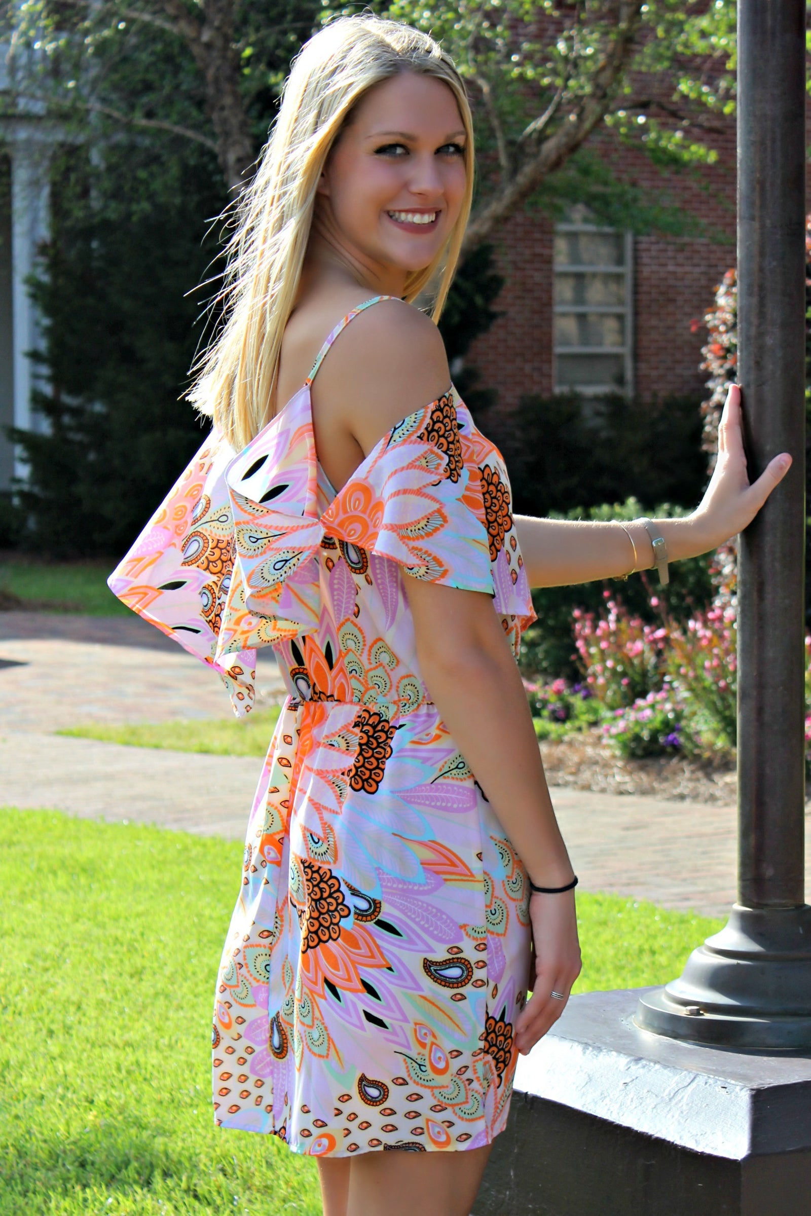 Glam: Lyza Floral Dress, Multi