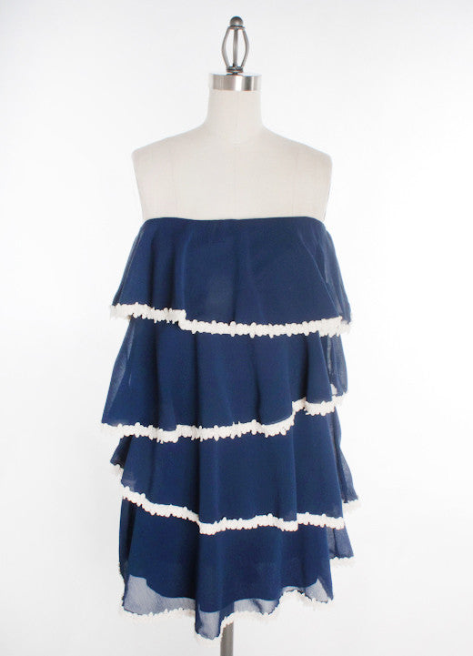 Judith March: Bridgette Dress, Navy