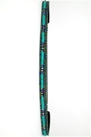 Pink Pewter: Joyce Headband, Turquoise
