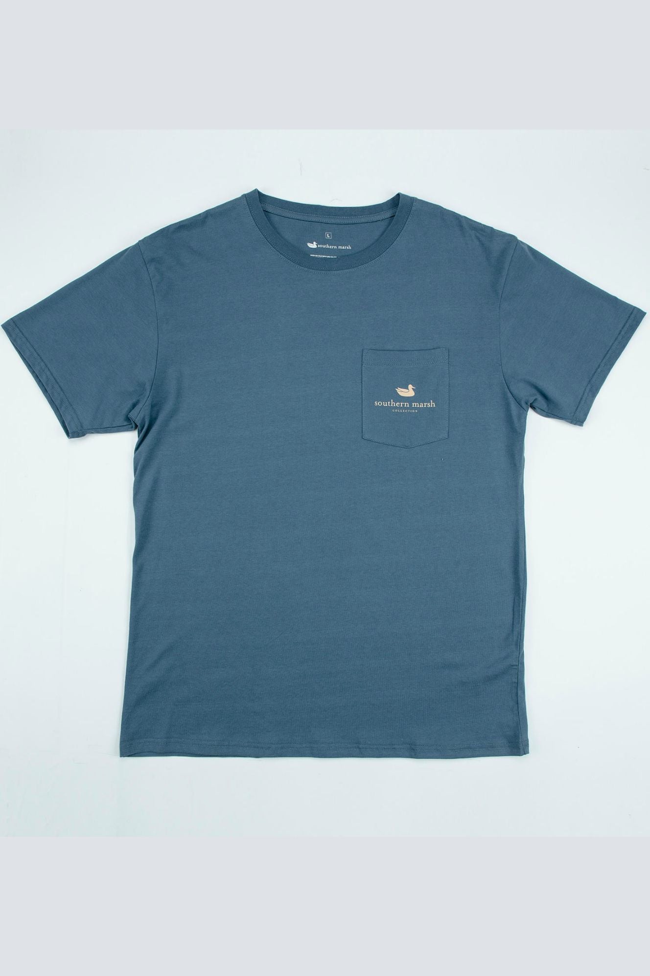 Southern Marsh: Black Lab Tee, Slate