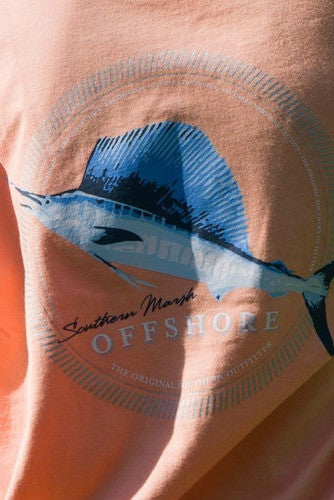 Southern Marsh: Sailfish Tee, Melon