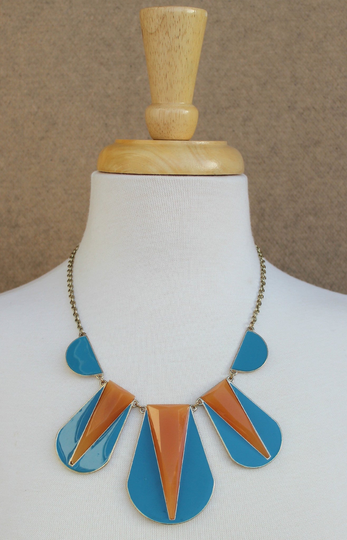 Goddess Necklace, Blue 