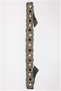 Pink Pewter: Sasha Stretch Belt, Multi