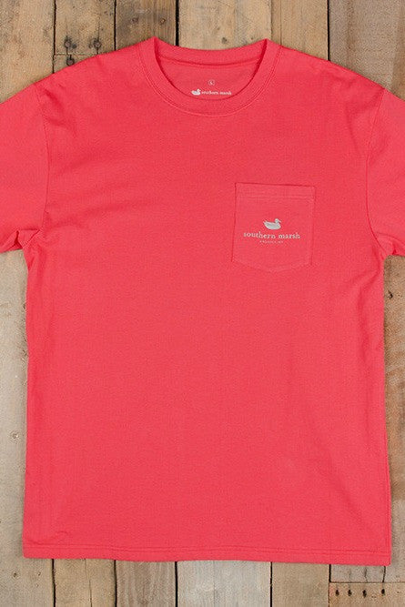 Southern Marsh: Southern Class Tee, Strawberry